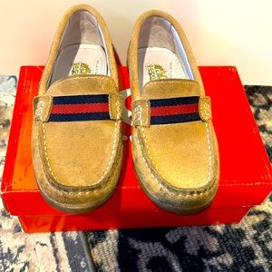 Boys suede loafers size 12-1